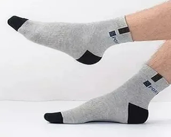 تصویر 2 از جوراب مردانه ورزشی سبک تنفس پذیر روزمره باشگاهی حرفه ای